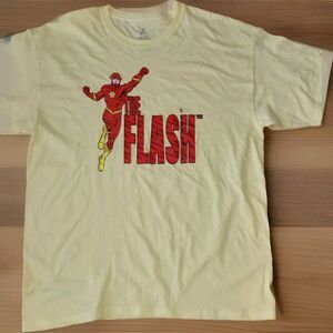 The Flash Pastel Yellow Men's X-Large T-Shirt‎ DC Comics Justice League